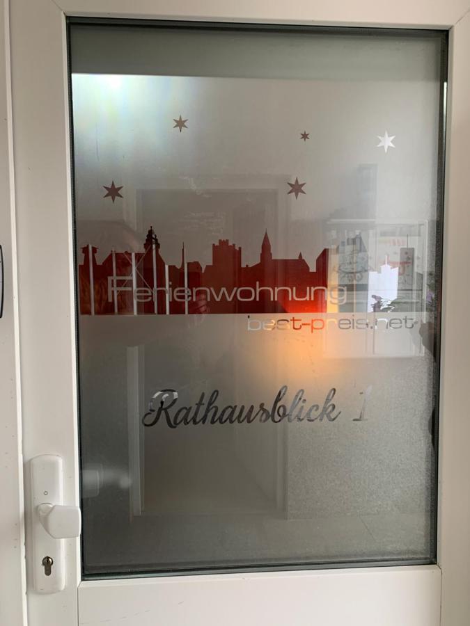 Exklusive Stadtwohnung Am Elbradweg: Best-Preis-Fewo Rathausblick 1 Fuer Max. 3 Pers. Inkl. Wlan, Prime Video & Self Check-In ヴィッテンベルゲ エクステリア 写真